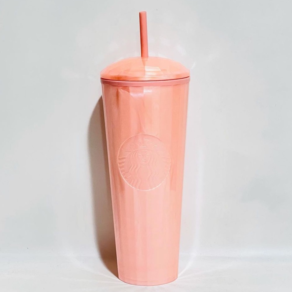 NWT Starbucks Blush Pink Kaleidoscope Tumbler